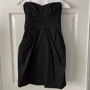 Strapless Black Dress